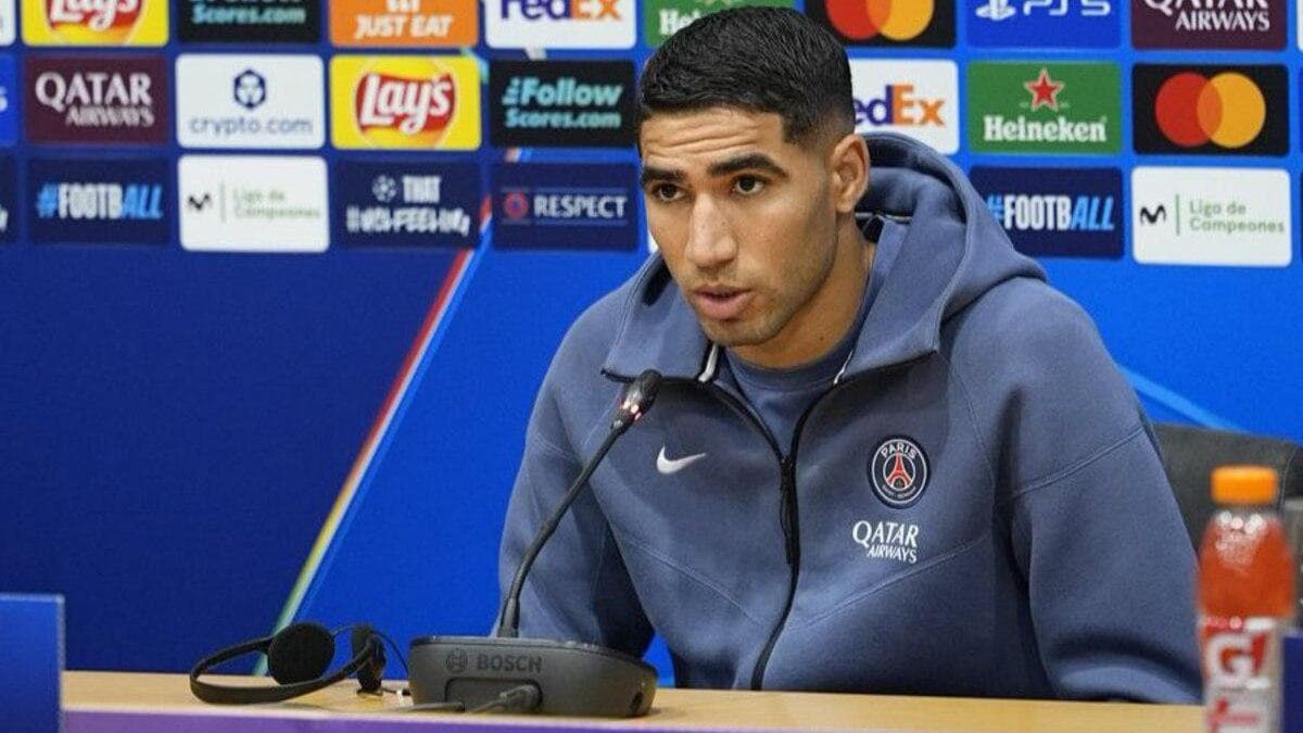 Hakimi avant Barça-PSG : « On a les armes pour gagner, même sans nos cadres »